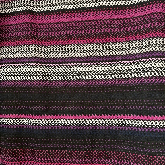 DressBarn Purple & Pink Striped Skirt, Size XL - Picture 2 of 3